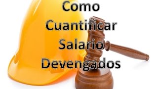 Como Calcular Salario Devengados  Derecho Laboral México [upl. by Waterer749]