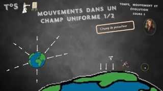 cours 3 mouvement dans un champ de pesanteur uniforme [upl. by Hitt]