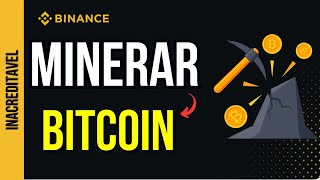 MINERAÃ‡ÃƒO DE BITCOIN PELO CELULAR I CLOUD MINING BTC BINANCE [upl. by Anecuza]