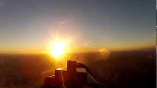 Vol en planeur au dessus des Alpilles HD  GoPro Hero 2 [upl. by Ydoj950]