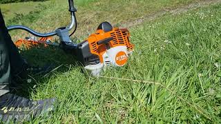 Stihl FS 461 C EM Start Trimera [upl. by Annadiane]