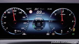 2018 MercedesBenz A 180 d 116 HP 0100 kmh Acceleration [upl. by Anirdua583]