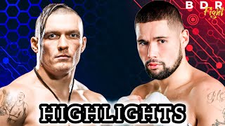 Oleksandr Usyk Ukraine vs Tony Bellew England KNOCKOUT  Full Fight Highlights [upl. by Aihsotan]