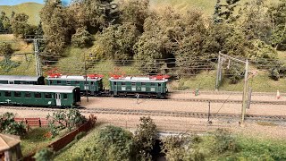 Riesige amp Beindruckende Modelleisenbahn Anlage Spur H0  Modellbahn Anlage des MEC Bregenz [upl. by Neils537]