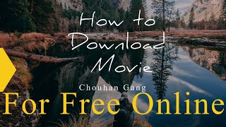 How to Download Movie online for free 720p 1080p 400mb [upl. by Athalee]