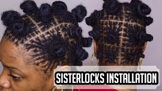 ITS OFFICIAL Sisterlocks Installation  Drknlvely [upl. by Colier211]