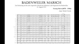 Badenweiler Marsch  Georg Fürst  Blasorchester  Marche pour Orchestre dharmonie [upl. by Langbehn]