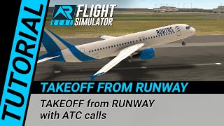 RFS Real Flight Simulator  Tutorial TAKEOFF from RUNWAY [upl. by Garlanda782]