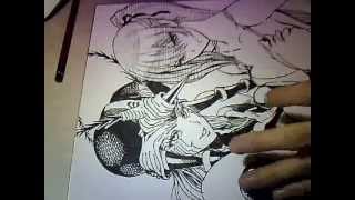 Yusuke Murata drawing USTREAM [upl. by Ennylyak]