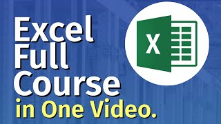 Microsoft Excel Tutorial for Beginners  Excel Training  FREE Online Excel course [upl. by Rez]