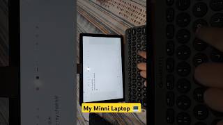 My Minni Laptop for Vlogging  Amkette Keyboard for tablet good typing  Samsung a9 plus  shorts [upl. by Fancy230]