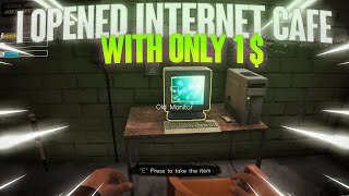 I Opened Internet Cafe To earn Money  INTERNET CAFE SIMULATOR 2  PART 1  DARK PRO GAMING [upl. by Oralie508]