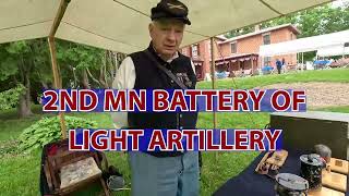 2nd Minnesota Battery of Light ArtilleryFounders Day 24 [upl. by Rosel]