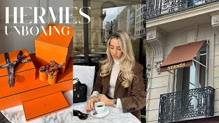 HUGE HERMES UNBOXING  HERMES QUOTA BAG  Freya Killin [upl. by Kall]