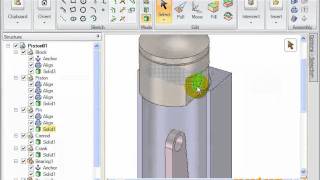 SpaceClaim  Import CAD Assembly  Define Constraints  SCMotion [upl. by Hodgkinson]