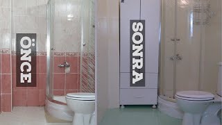 Banyo Yenileme  Dryfix Fayans Boyama  Sıvı Cam Glassy 100  Su Yalıtımı  Kendin Yap [upl. by Eveline311]