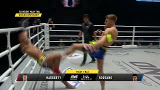 Jonathan Haggerty vs Rodtang Jitmuangnon ONE Dawn of Heroes FULL MATCH [upl. by Dyer]