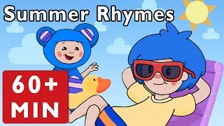 Summer Rhymes  More  Nursery Rhymes from Mother Goose Club [upl. by Naujak]