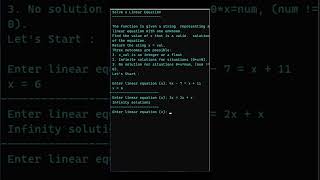 Solve a linear equation [upl. by Hjerpe691]