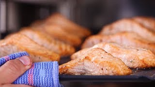 Howto cook Salmon Fillet  RATIONAL SelfCookingCenter [upl. by Novanod]