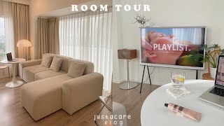 room tour 🧸🪞✨ ENG SUB ⌇ ทัวร์ห้องครั้งแรก ตกแต่งสไตล์มินิมอล วินเทจ 🧺 🛌 [upl. by Ominorej426]