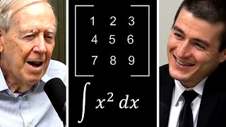 Gilbert Strang Linear Algebra vs Calculus [upl. by Lahcar]