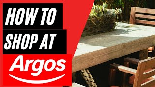 How to Shop at Argos [upl. by Inajna]