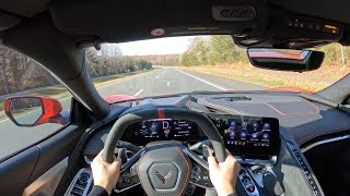 2020 Corvette C8 review see how quick it is 060mph  14mile And the shocking UK price [upl. by Harewood]