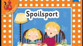 Kids read aloud story by book reading Spoilsport by Jolly Phonics [upl. by Naz]