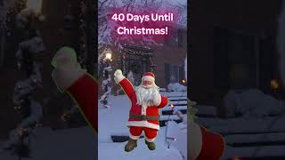 40 Days to Christmas 🎄 Merry Christmas christmascountdown christmas2024 christmassongs [upl. by Giralda]