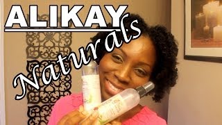 Alikay Naturals Knot Be Gone Detangler and Cowash Me Cleansing Conditioner [upl. by Bord]