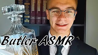 ASMR  Humble Butler Roleplay SoftSpoken Handwriting Personal Attention [upl. by Meda]