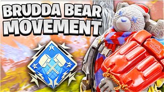 BRUDDA BEAR SKIN MAKES GIBRALTAR A MOVEMENT KING  Apex Legends Season 15 [upl. by Beaufort316]