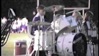 Drummer Timothy Java playing drums on Wipe Out during Homecoming Marching Band [upl. by Guerra693]