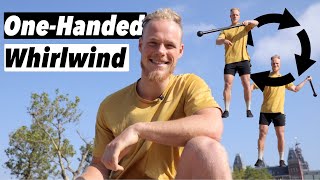 Mace Exercises  OneHanded Whirlwind  FridayFlow [upl. by Shermie]