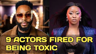 9 Actors Allegedly Fired For Being Toxic At Work [upl. by Annuaerb100]