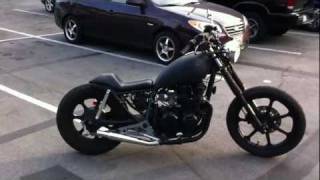 Kawasaki KZ550 LTD Bobber [upl. by Akirej406]