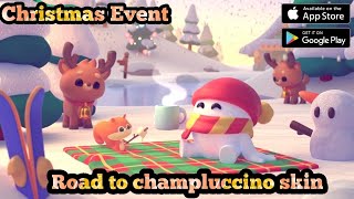 Road for Champuccino skin in Christmas Event Pocket champs new video [upl. by Ennagem]