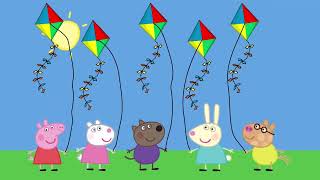 Peppa Pig Alphabet Songs  K is for Kite  Five Little Kites [upl. by Amo]