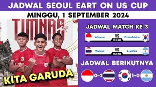 Jadwal Seoul Earth On Us Cup 2024  Indonesia Vs Korea Selatan  Turnamen Seoul Earth On Us Cup [upl. by Aierbma]