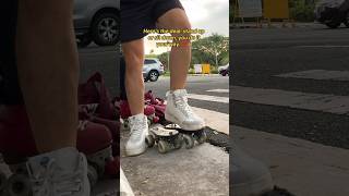 Slades Detachable Roller Skates by Flaneurz  UP Diliman Skate Session [upl. by Nnylaf]