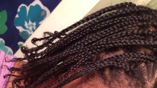 Starting locs with three strand twists or plaits  pt 1 [upl. by Ynohta]