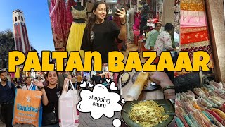 Dehradun ke paltan bazaar gayi family ke sath  finally shopping shuru ho gayidehradun dailyvlog [upl. by Dov72]