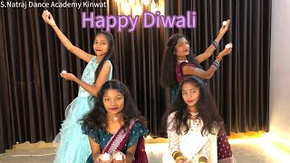 SNatraj Dance Academy Kinwat Diwali 🪔 Celebration 2024 jaltediye 🪔🪔 [upl. by Jammie]