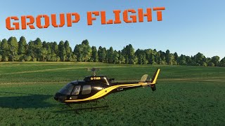 Rotor Sim Pilot  Group Flight  Sweden [upl. by Esilram]