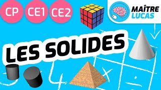 Les solides CP  CE1  CE2  Cycle 2  Maths  Mathématiques  Géométrie [upl. by Necila565]