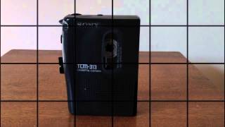 SONY TCM313 CASSETTE CORDER [upl. by Kliber]