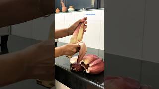 Banana flower Thoran gymmotivation gymlover fitness shorts shortvideo [upl. by Aivatan]