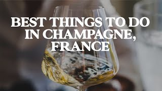 5 Fun Things To Do in Champagne France  Jetset Times [upl. by Enomad]