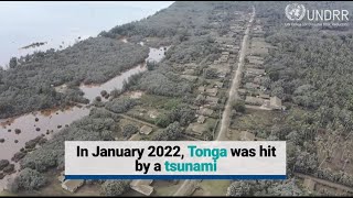 Tsunami in Tonga 2022 [upl. by Grubman]